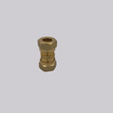 12mm OD Equal Ended Coupling Brass