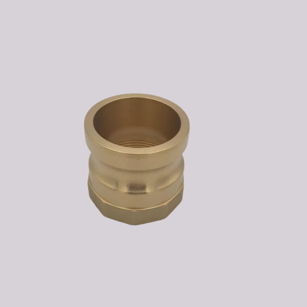 2" BSPP Female Camlock Plug Type A Brass