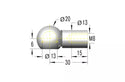 Ace Ball Socket - G8 (M8)