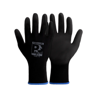 Predator Jet Black Linear PU Gloves (Pack of 1)