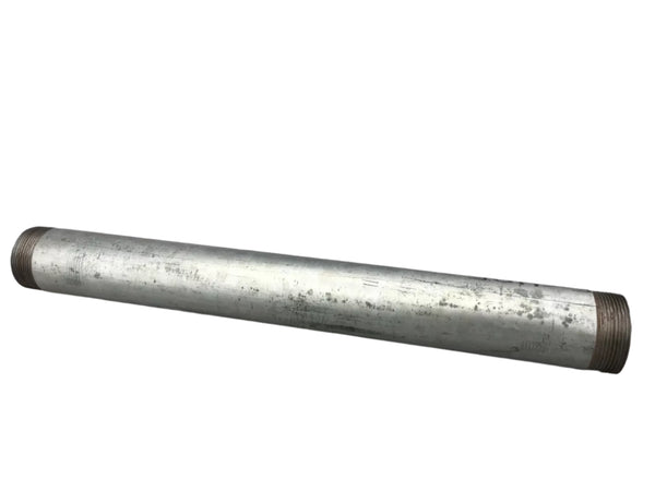 2" BSPT x 500mm Barrel Nipple Galvanised
