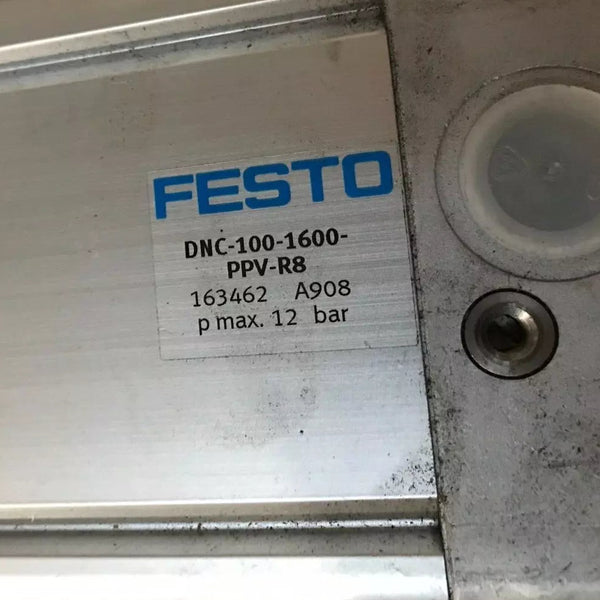 FESTO PNEUMATIC ISO CYLINDER - DNC-100-1600-PPV-R8 (163462/1600/R8)