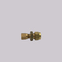 1/4" OD x 6mm OD Imperial to Metric Coupling Brass - IMC14-6