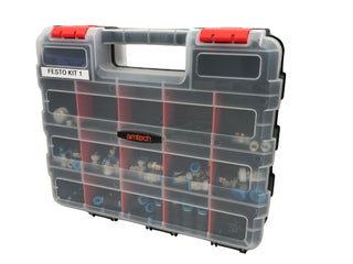 Festo Push-In Fittings Assortment Kit - 194 Pieces (KIT 1)