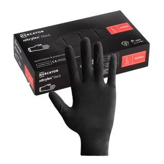 Nitrylex Black Nitrile Gloves (Pack of 100)