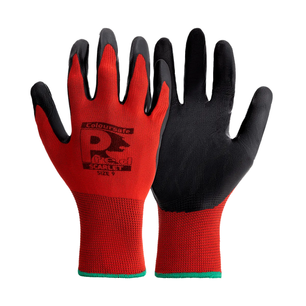 Predator Scarlet Red Smooth Nitrile Gloves (Pack of 1)