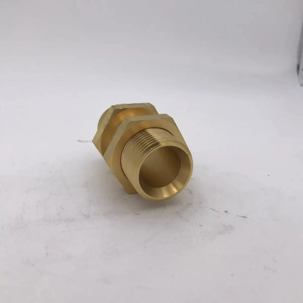 1" BSPP Male Bulkhead Brass - MB1