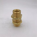 1" BSPP Male Bulkhead Brass - MB1