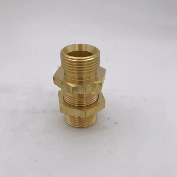 1" BSPP Male Bulkhead Brass - MB1
