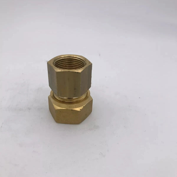 3/4" BSPP Female x 22mm OD Female Stud Coupling Brass- WADE-MC122/482