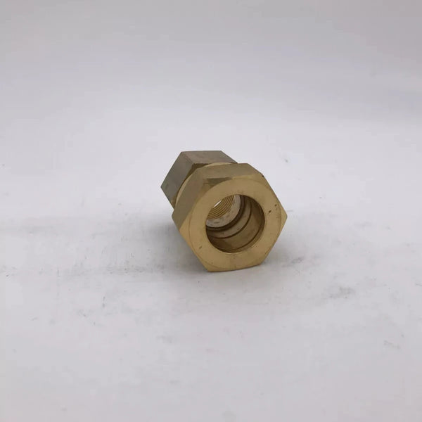 3/4" BSPP Female x 22mm OD Female Stud Coupling Brass- WADE-MC122/482