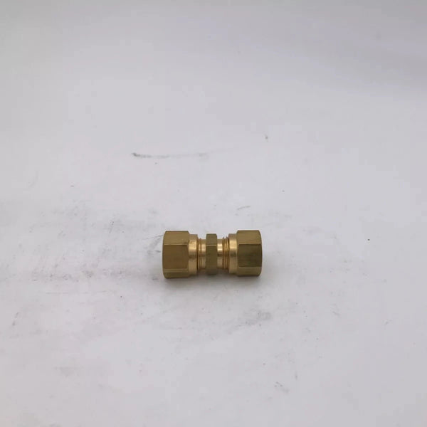 1/4" OD Equal Ended Coupling Brass