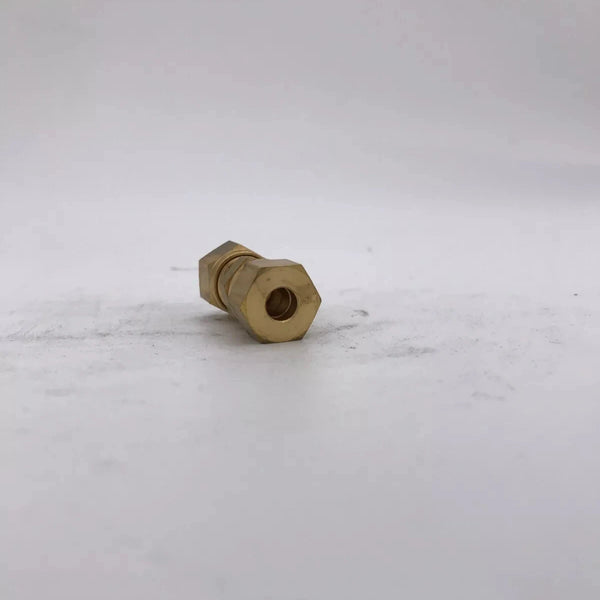1/4" OD Equal Ended Coupling Brass