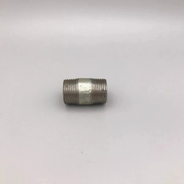 3/4" BSPT X 40mm Barrel Nipple Galvanised  MIB-34X40