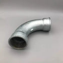 2" BSPP Female Equal 90° Bend Galvanised