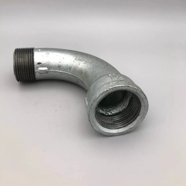 1.1/4" BSPT/BSP Male/Female 90 Bend Galvanised   MI1-114