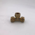 1/2" OD Equal Tee Brass