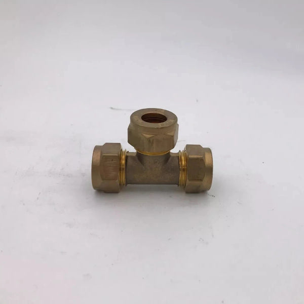 1/2" OD Equal Tee Brass