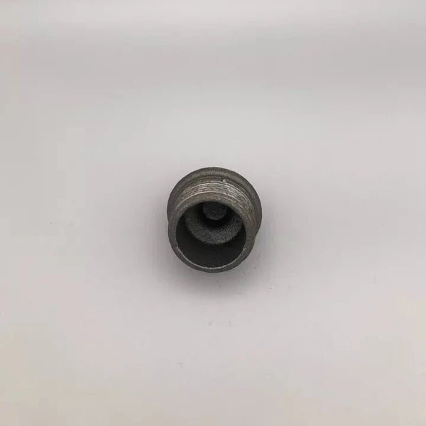 1.1/4"BSPT Beaded Hollow Plug Black   MI290-114N