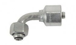 Gates BSP Swept 90 deg Female MegaCrimp Hose Coupling - Parker Hydraulics & Pneumatics