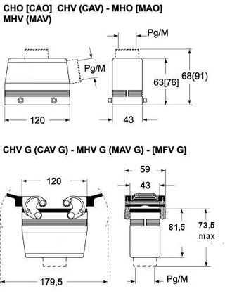 ILME 104.27 Side Entry Hood PG21