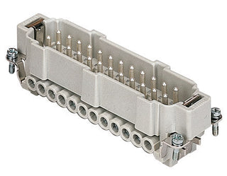 ILME 16A 24 Pole + E Male Insert Screw Terminal Connector
