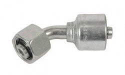 Gates Metric Light Series 45 deg Female MegaCrimp Hose Coupling - Parker Hydraulics & Pneumatics