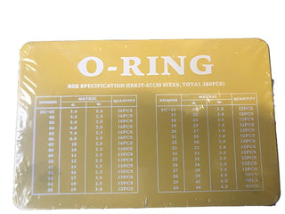 Metric (Box-H) Metric 'O' Ring Kit - 386 pcs - Parker Hydraulics & Pneumatics