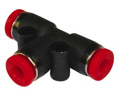 Pneufit C Push-Fit Equal Tee - Parker Hydraulics & Pneumatics