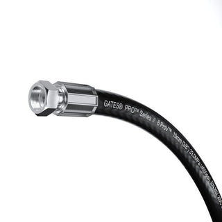Gates 3/8" 6PROV 330 BAR Hose Assembly with Female Straight Fittings each end
