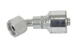 Gates ORFS 45 deg Female MegaCrimp Hose Coupling - Parker Hydraulics & Pneumatics