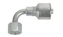 Gates ORFS Medium 90 deg Female MegaCrimp Hose Coupling - Parker Hydraulics & Pneumatics