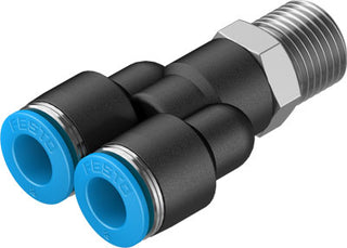 Festo Push-In Taper Male Stud Y Piece Straight - Parker Hydraulics & Pneumatics