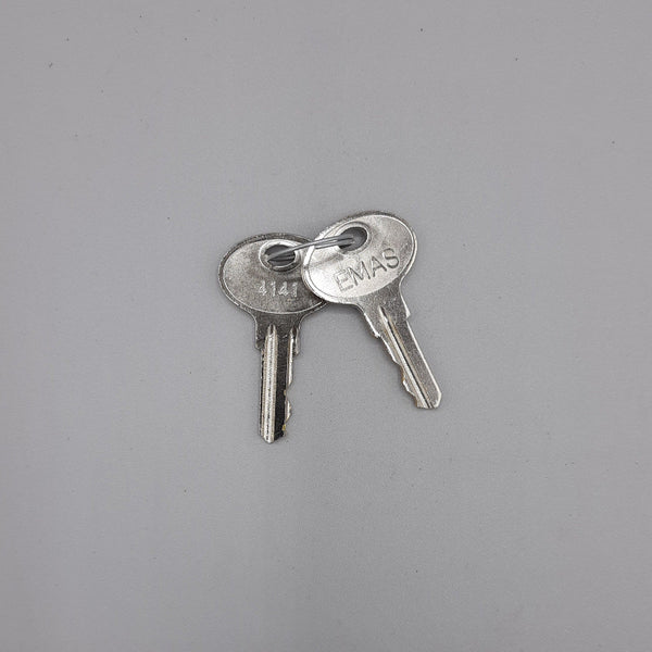 EMAS CM Series C Key Operated Push Button & Adaptor, 1NO (0-I)