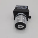 EMAS CM Series C Key Operated Push Button & Adaptor, 1NO (0-I)