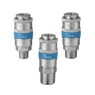 PCL Airflow Quick Release Coupling - Male BSPT