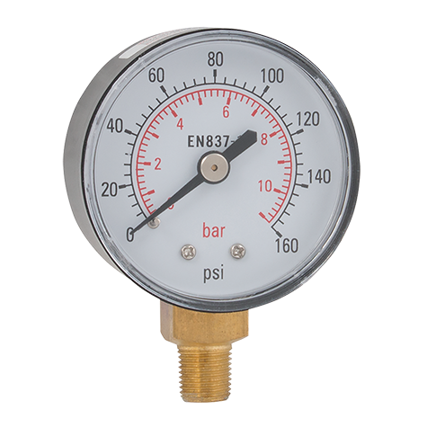 Pressure Gauge, 1/8