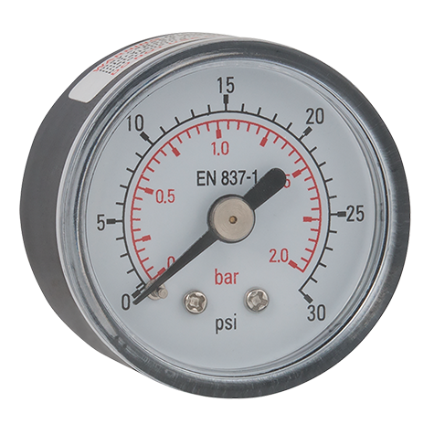 Pressure Gauge, 1/4