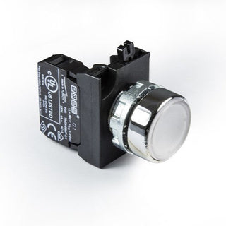 EMAS Flush Push Button - 1x N/O Contact