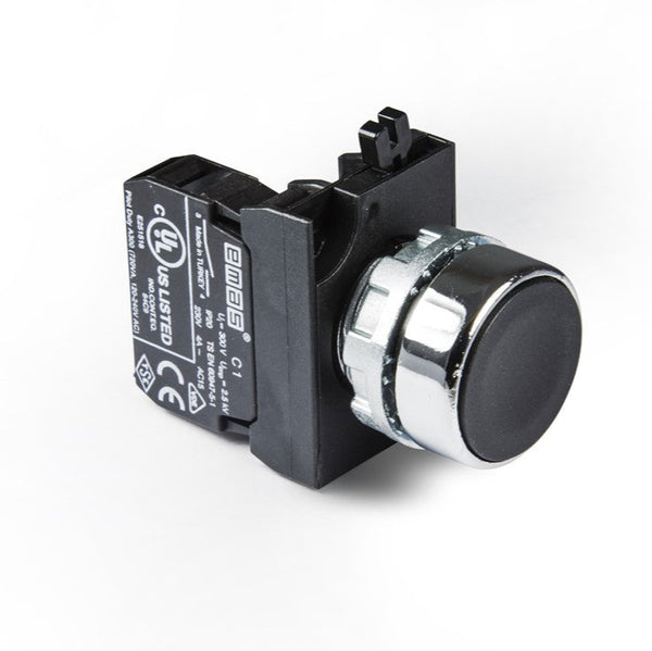 EMAS Flush Push Button - 1x N/O Contact