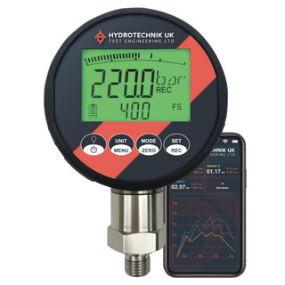 Battery Powered Digital Datalogging Digital Pressure Gauge