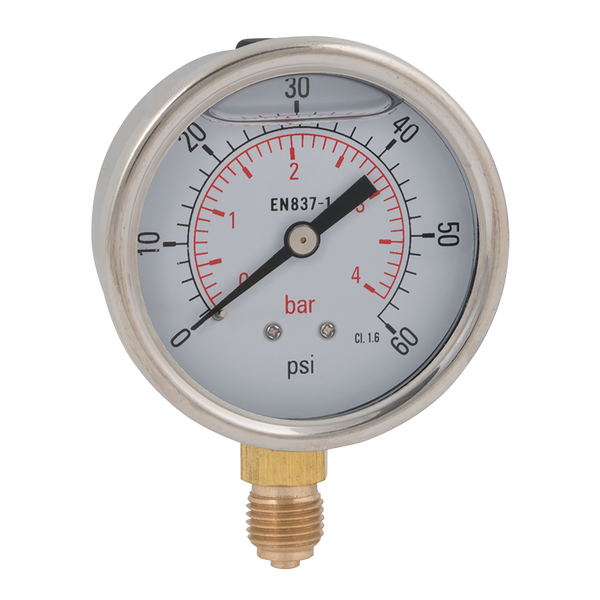 Pressure Gauge 63mm 1 4