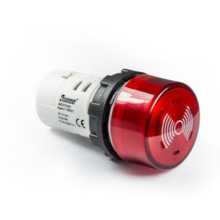 EMAS MB Series Plastic LED Buzzer, 22mm
