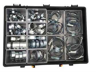 Assorted Hose Clip Box - 72 Piece Kit