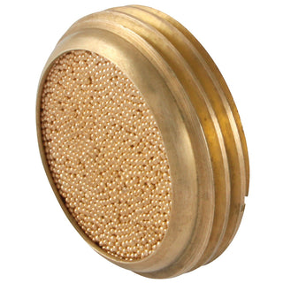 Flush Brass Nut Silencers - 1200 Series Male BSPP