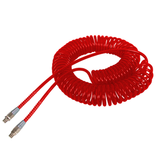 1/4"Male ends 6mm Flexi Tube x 6 Metre, Red