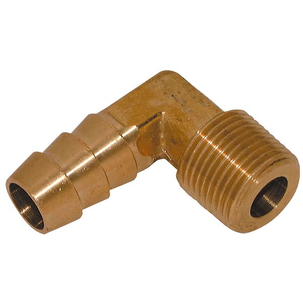Brass Elbow Hose Tail - Male BSPT