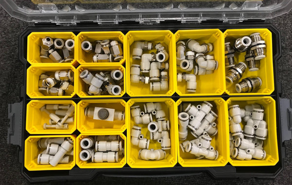 132 Piece 6mm Push-In Fittings Emergency Kit (KIT 2B)